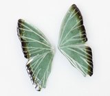 Кулон с резными турмалинами 13,91 карата, розовыми турмалинами, цаворитами гранатами и бесцветными цирконами