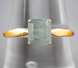 Золотое кольцо с уральским александритом 1,28 карата