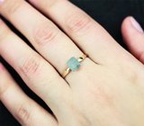 Золотое кольцо с уральским александритом 1,28 карата Золото