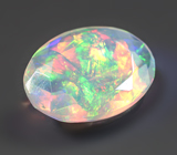 Ограненный эфиопский опал 0,56 карата 