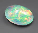 Ограненный эфиопский опал 0,56 карата 