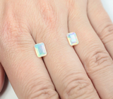 Пара ограненных эфиопских опалов 1,48 карата 