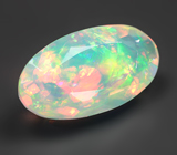 Ограненный эфиопский опал 0,9 карата 