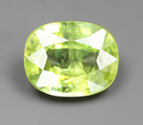 Желто-зеленый сфен 1,73 карата 