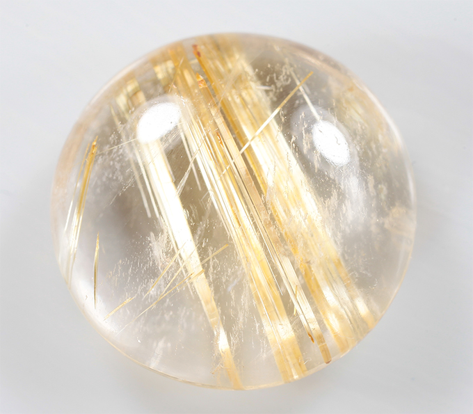 Крупный рутиловый кварц 19,59 карата