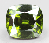 Топовый цвет! Редкий зеленый циркон 3,49 карата 