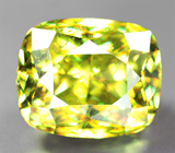 Крупный зеленовато-желтый сфен 5,26 карата