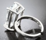 Кольцо с чистейшим гошенитом 10,06 карата