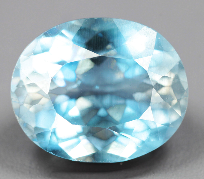 Редкий цвет! Синий апатит 2,38 карата