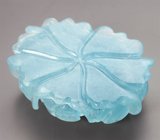 Крупный резной аквамарин 43,44 карата