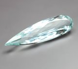 Аквамарин высокой чистоты редкой формы 5,47 карата