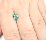 Топовый цвет! "Неоновый" апатит 1,8 карата 