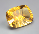 Чистейший крупный цитрин лазерной огранки 16,24 карата 