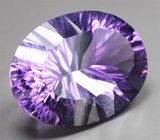 Крупный аметист лазерной огранки 21,61 карата