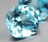 Крупная пара London топазов 17,75 карата 