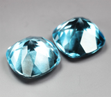 Крупная пара London топазов 17,75 карата