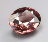 Розовато-оранжевый циркон 3,42 акарата