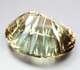 Крупный! Лимонный цитрин лазерной огранки 65,16 карата