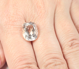 Морганит высокой чистоты 7,69 карата 