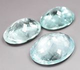 Крупный набор из 3 аквамаринов 26,62 карата