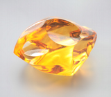 Крупный! Чистейший цитрин авторской огранки 74,28 карата