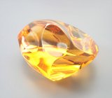 Крупный! Чистейший цитрин авторской огранки 74,28 карата