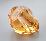 Крупный! Чистейший цитрин авторской огранки 74,28 карата