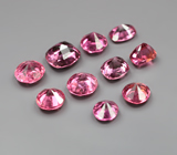 Набор из 10 шпинелей 1,31 карата 