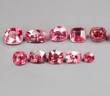 Набор из 10 шпинелей 1,89 карата