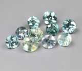 Набор из 10 шпинелей 1,39 карата