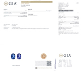 Крупная синяя шпинель со сменой цвета 5,13 карата