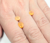 Набор из 3 «солнечных» опалов 1,59 карата 