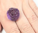 Крупный резной аметист 38 карата