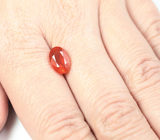 Чистейший мексиканский ограненный «огненный» опал 1,68 карата 