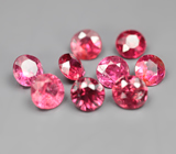 Набор из 9 шпинелей 1,3 карата