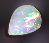 Сквозная опалесценция! Крупный кристаллический опал 11,8 карата 