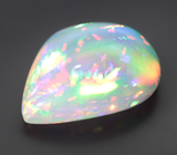 Сквозная опалесценция! Крупный кристаллический опал 11,8 карата 