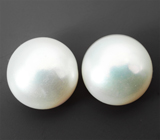 Крупная пара морских жемчужин 16,83 карата 