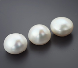 Крупный набор из 3 морских жемчужин 21,97 карата 
