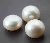 Крупный набор из 3 морских жемчужин 36,24 карата 