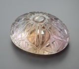 Крупный резной аметрин 31,47 карата 