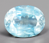 Небесно-голубой апатит 2,12 карата 