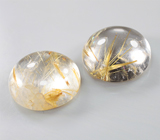 Парный рутиловый кварц 19,29 карата 