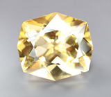 Чистейший крупный цитрин авторской огранки 31,84 карата 