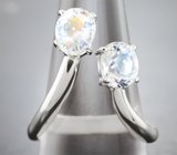 Кольцо с ограненным лунным камнем 2,37 карата