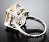 Кольцо с чистейшим империал топазом 26,17 карата