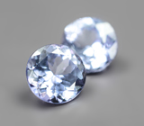 Пара полихромных цоизитов высокой чистоты 1,85 карата 