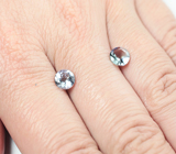 Пара полихромных цоизитов 1,89 карата