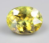 Зеленовато-желтый сфен 1,16 карата 