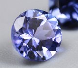 Пара чистейших танзанитов 1,01 карата